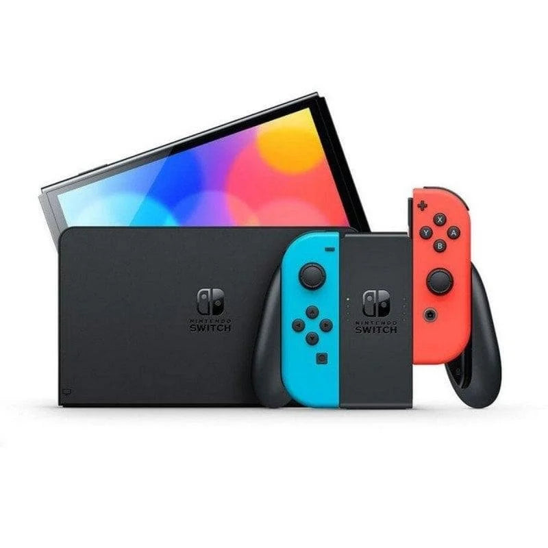 Console Nintendo Switch rouge et bleue