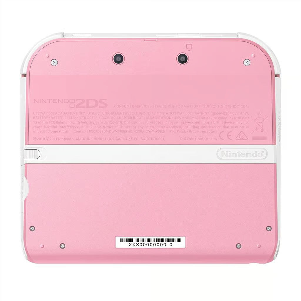 Console Nintendo 2DS - Pink & White
