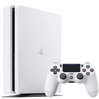 Playstation 4 Slim 500GB Glacier White Console