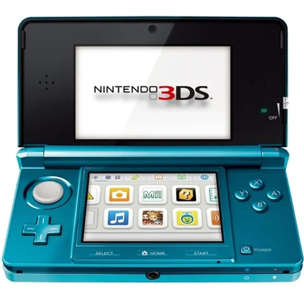 Nintendo 3DS Aqua Blue Console | Portable Nintendo Handheld Console
