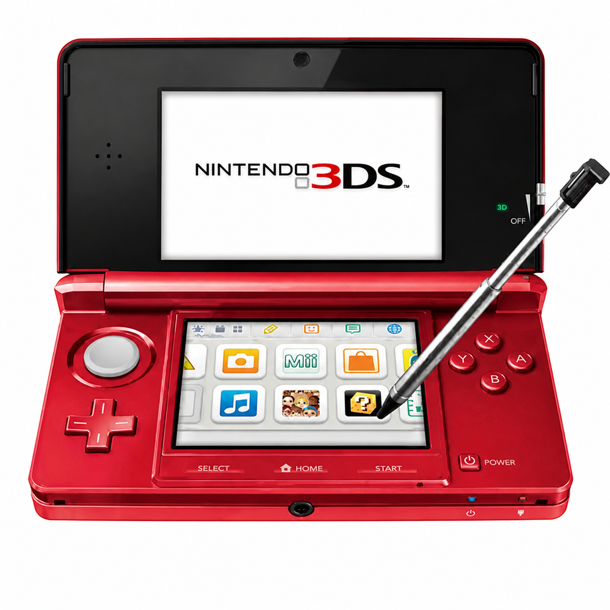 Nintendo 3DS – Rouge métallique
